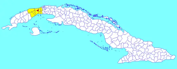 Municipalité de Guanajay dans la province d'Artemisa