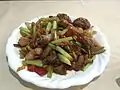 Canard au citron (柠檬鸭子, níngméng yāzi).