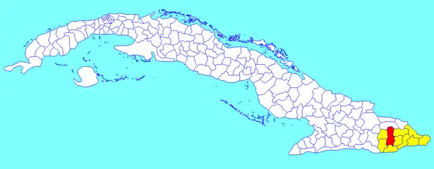 Municipalité de Guantánamo dans la province de Guantánamo