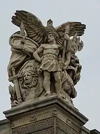 La Guerre (1856-1857), Paris, palais du Louvre.