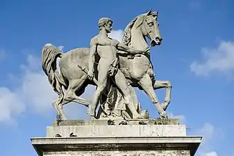 Louis-Joseph Daumas, Cavalier romain (1853).