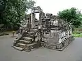 Le temple de Gunung Wukir, où a été trouvée l'inscription de Canggal