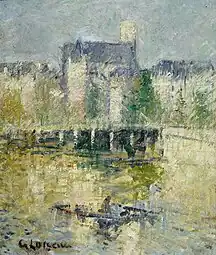 Gust. LoiseauLe pont de Moret-sur-Loing (1927).