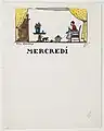 Guy ARNOUX, Pochette de la Marraine, Mercredi, 1916