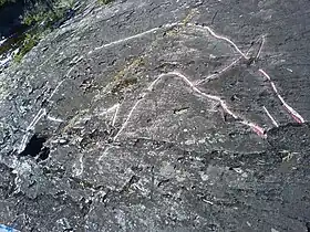 Les pétroglyphes de Gärde en Offerdal