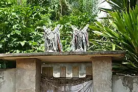 Entrée d'un temple