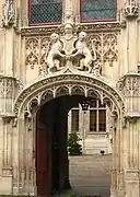 Hôtel de Bourgtheroulde, (début XVIe siècle, Rouen).