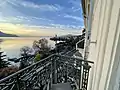 Vue sur le lac depuis le 3è étage