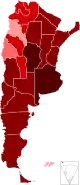 Argentine +100 cas+50 cas+10 cas+1 cas