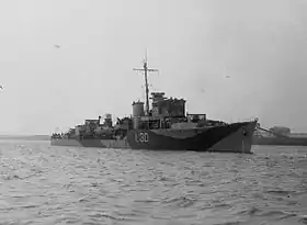 illustration de HMS Blankney (L30)