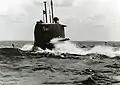 Le HMS Sjöormen en route en 1968
