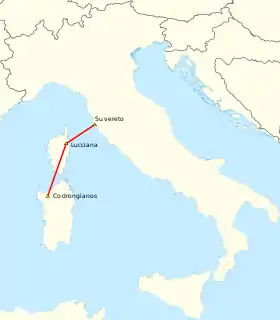 Image illustrative de l’article Liaison à courant continu Italie-Corse-Sardaigne