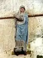 Vierge de douleur de la poutre de gloire.
