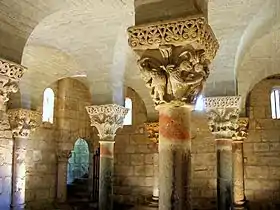 Crypte de Saint-Girons, XIIe&nbsp;siècle.