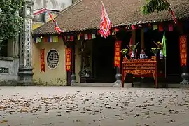 Hanoi. Temple des sœurs Trung (Hai Bà Trưng). Photo prise en décembre 2013.