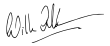 Signature de Willem-AlexanderGuillaume-Alexandre