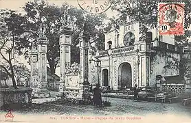 Quán Thánh Temple au début du XXe&nbsp;siècle.