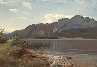 Paysage de Mondsee (1870)