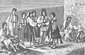 Groupe valaque dans le Harper's magazine, 1876.
