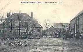 La ferme de M. Chrétien.