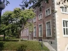 Extérieur du bâtiment du XVIIe&nbsp;siècle.