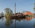 Un bateau de pêche à Jachtwerf Piersma