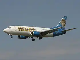 5B-DBY, le Boeing 737-300 impliqué, ici photographié 3 jours avant l'accident.