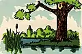 Illustration de André Hellé (1946).