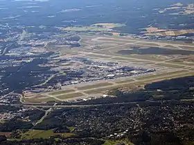 L'aéroport d'Helsinki-Vantaa.