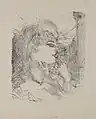 Henri de Toulouse-Lautrec, Jeanne Granier,  vers 1895.