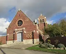 L'église Saint-Jean-Baptiste.