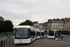 lighTram 218 et 214 à Duchesse Anne