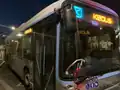 Heuliez GX 337 Elec n°7004 sans voyageur à la gare de Houilles - Carrières-sur-Seine.