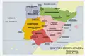 Hispanie romaine vers 300 (Dioclétien)
