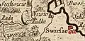 Hniszów (Nizow) sur la carte de la République (Rizzi Zannoni) en 1772.