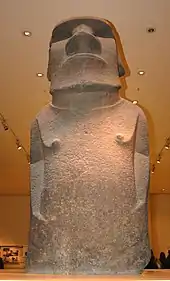 Moai dit Hoa Hakananai'a, d’Orongo (British Museum).