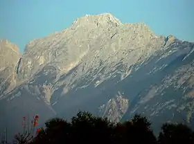 Vue de la face sud-est du Hochwand.