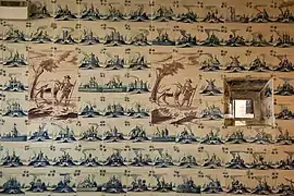 Intérieur de ferme à Hoogland, près d'Utrecht.