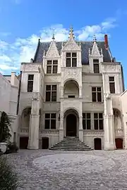 L'hotel Goüin de Tours, XVe&nbsp;siècle, typique de la Renaissance de la Loire.