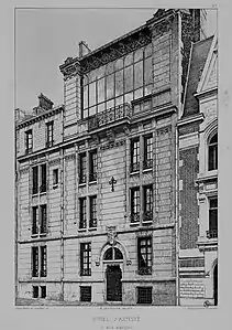 No&nbsp;61 : hôtel d'artiste.