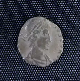 Une siliqua fortement rognée.