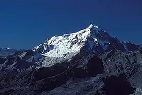 Vue du Huayna Potosí.