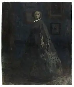 Georges-Victor Hugo, Portrait de Madame Victor Hugo, Paris, maison de Victor Hugo.