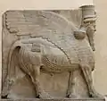 Bas-relief ornant la porte no 3 de Dur-Sharrukin, Louvre