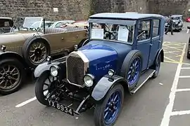 Berline "tissus" 9-20&nbsp;hp de 1928