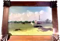 peinture scène de chasse