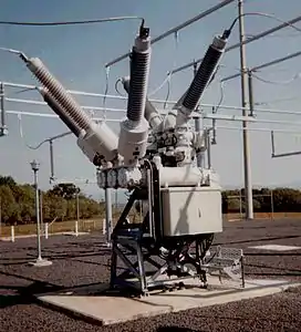 Appareillage compact 145&nbsp;kV 40&nbsp;kA
