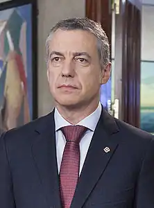 Iñigo Urkullu, président de la Communauté autonome basque.