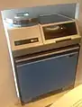 Le périphérique de stockage IBM 1311 avec un paquet de disques IBM 1316 supplémentaire