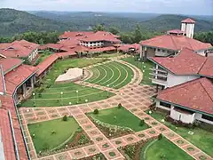 IIM Calicut[Indian Institute of Management]Une vue aérienne